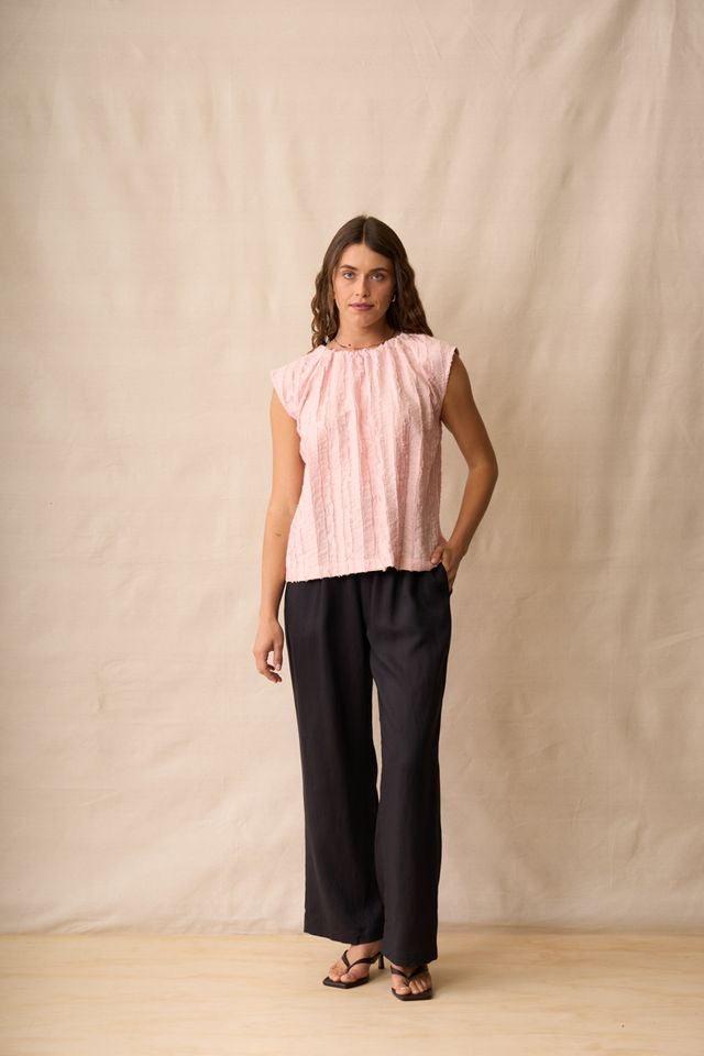 Tie Back Top / Cameo