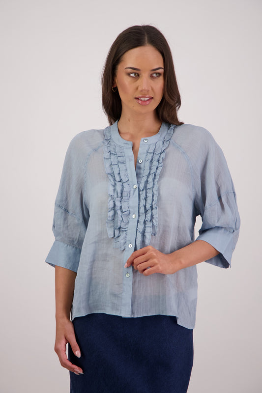 Tiffany Blouse / Cornflour