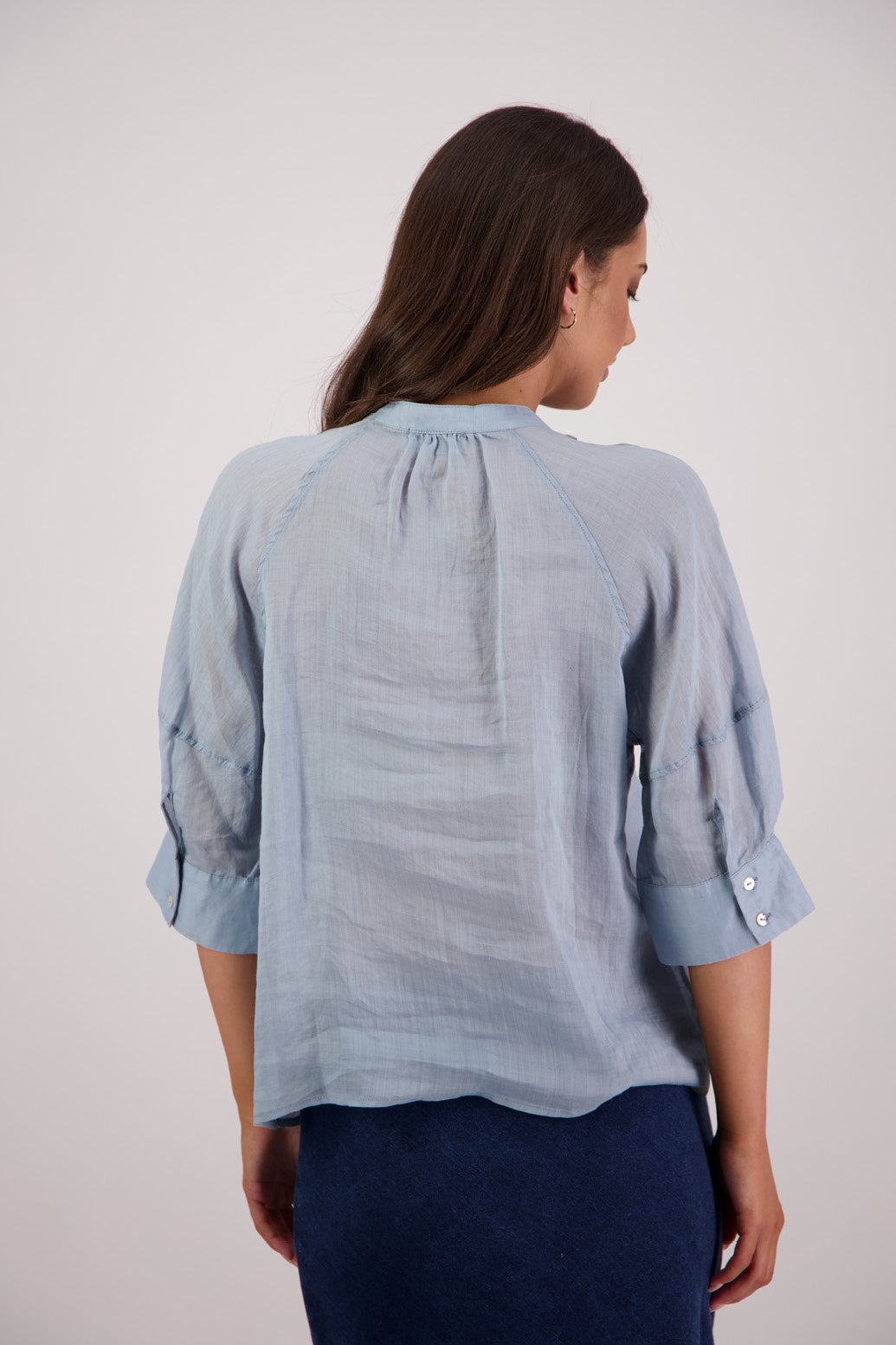 Tiffany Blouse / Cornflour