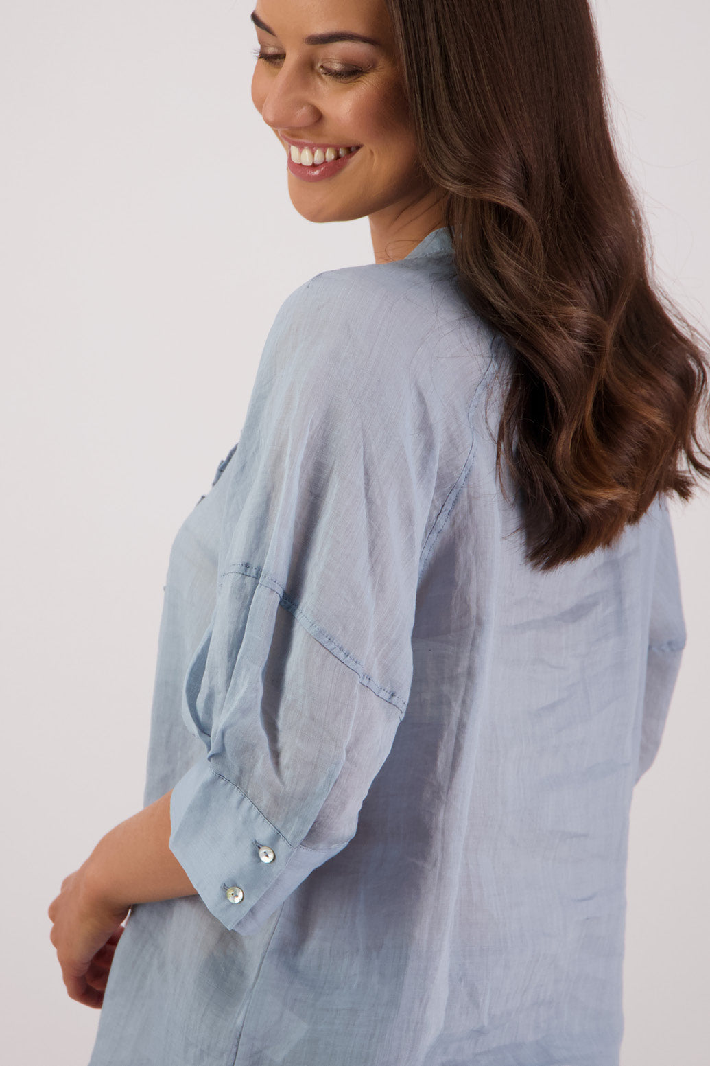 Tiffany Blouse / Cornflour