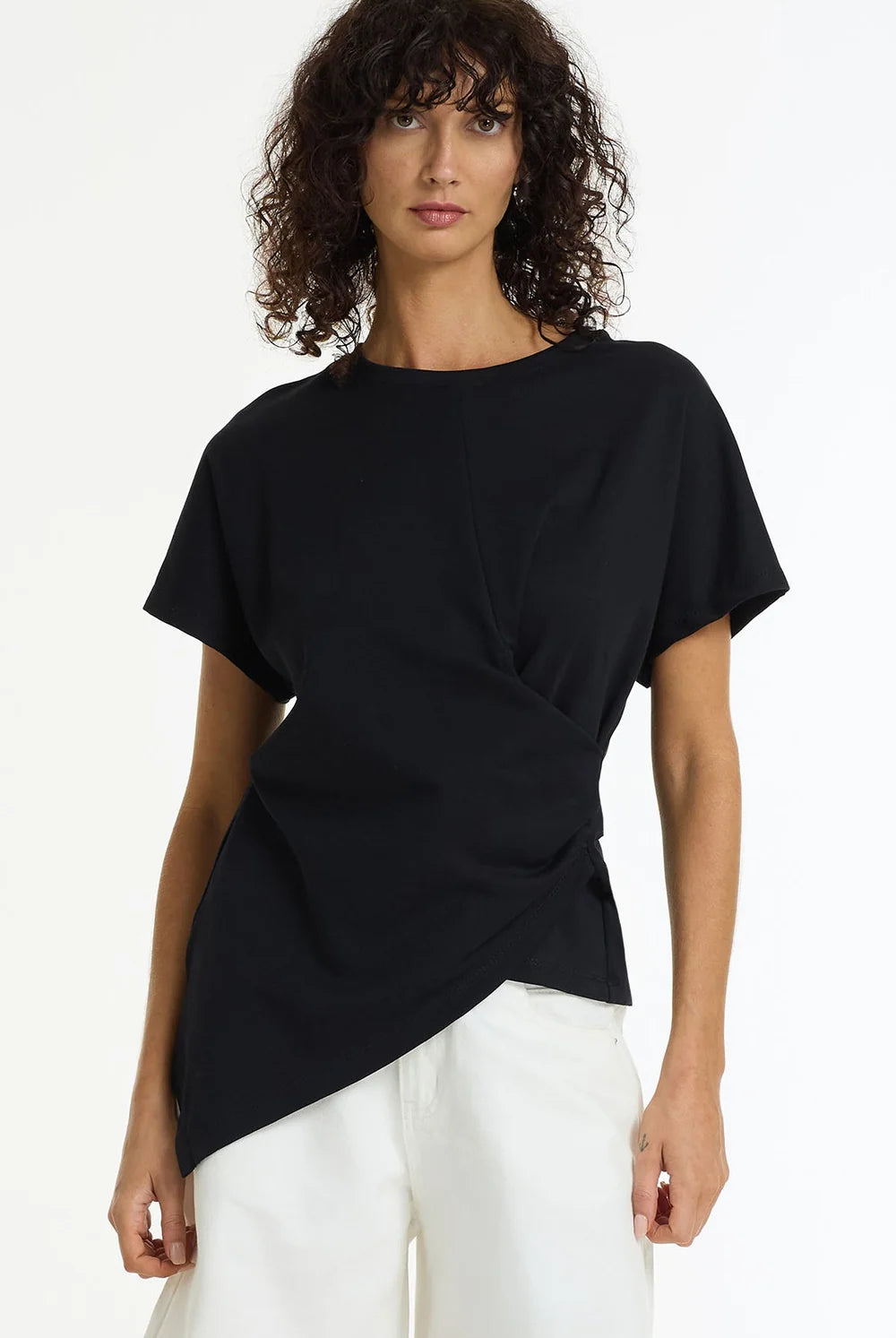 Time Slows Tee / Black