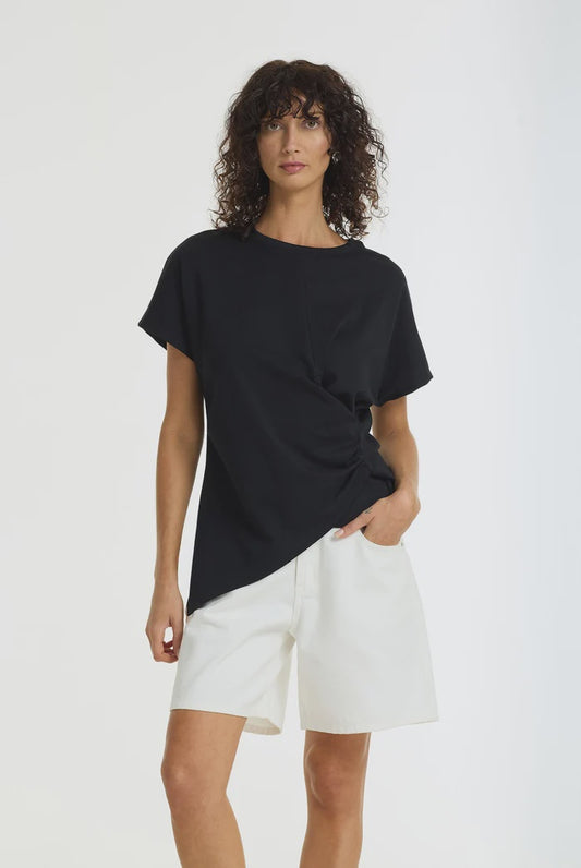 Time Slows Tee / Black