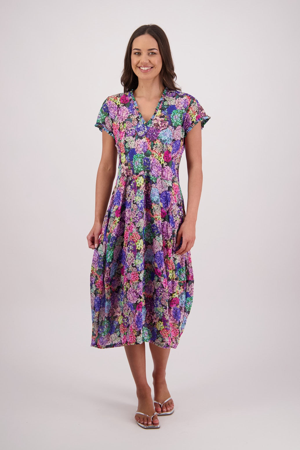 Tori Dress / Hydrangea