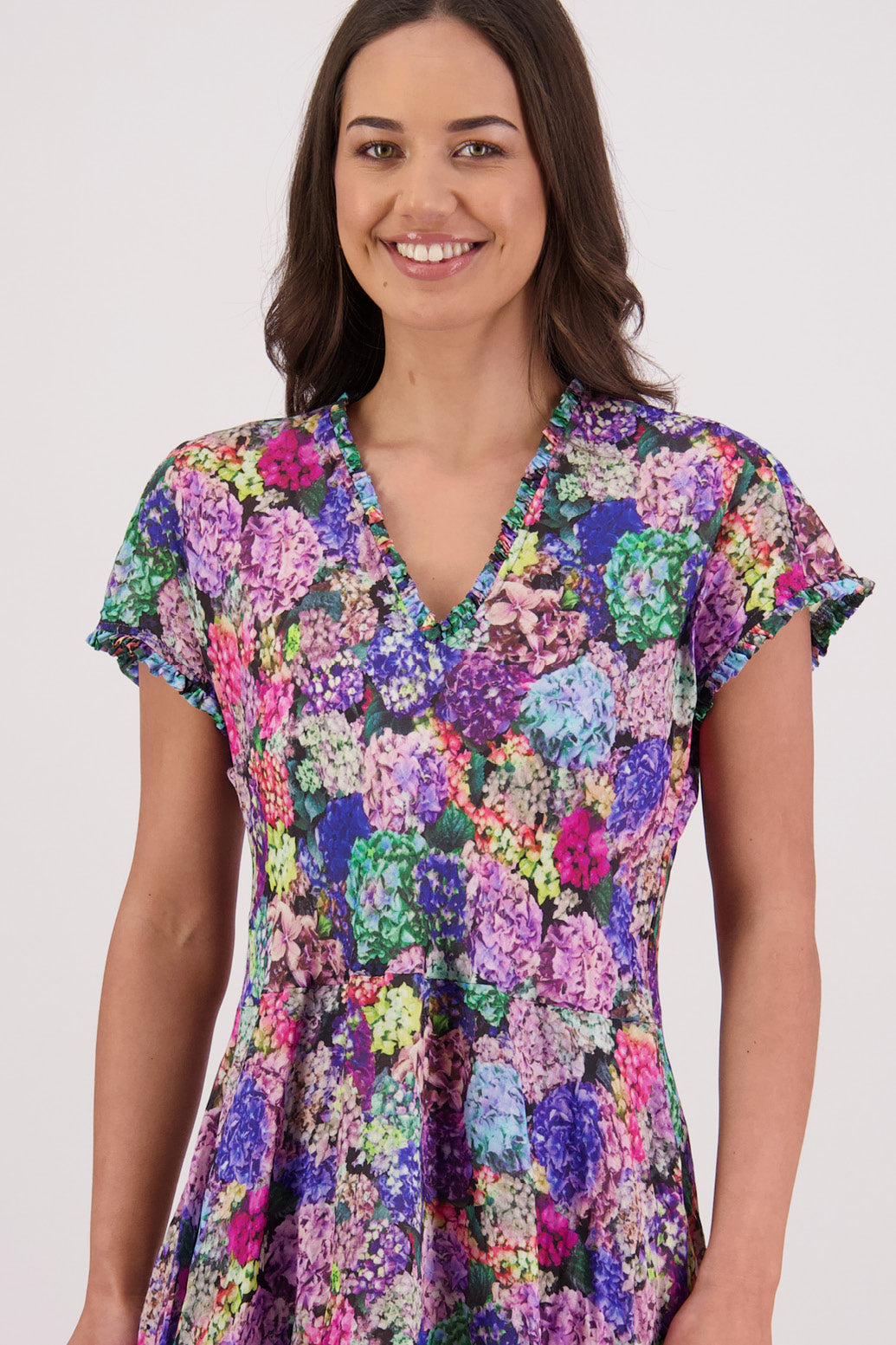Tori Dress / Hydrangea