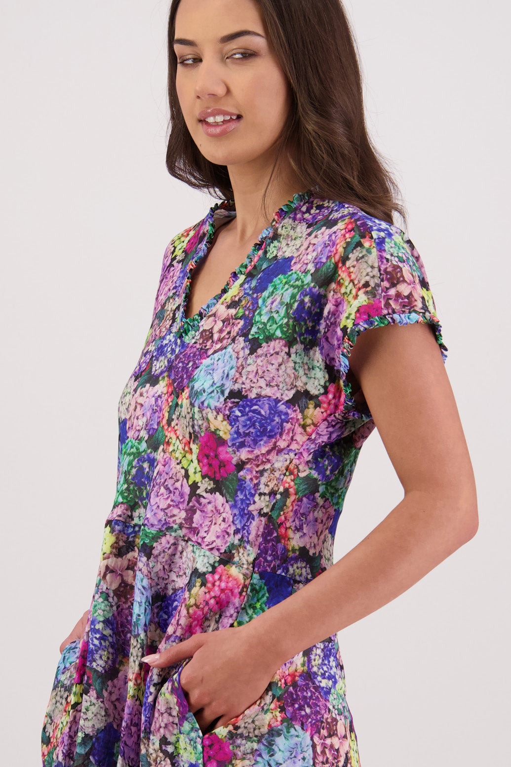 Tori Dress / Hydrangea