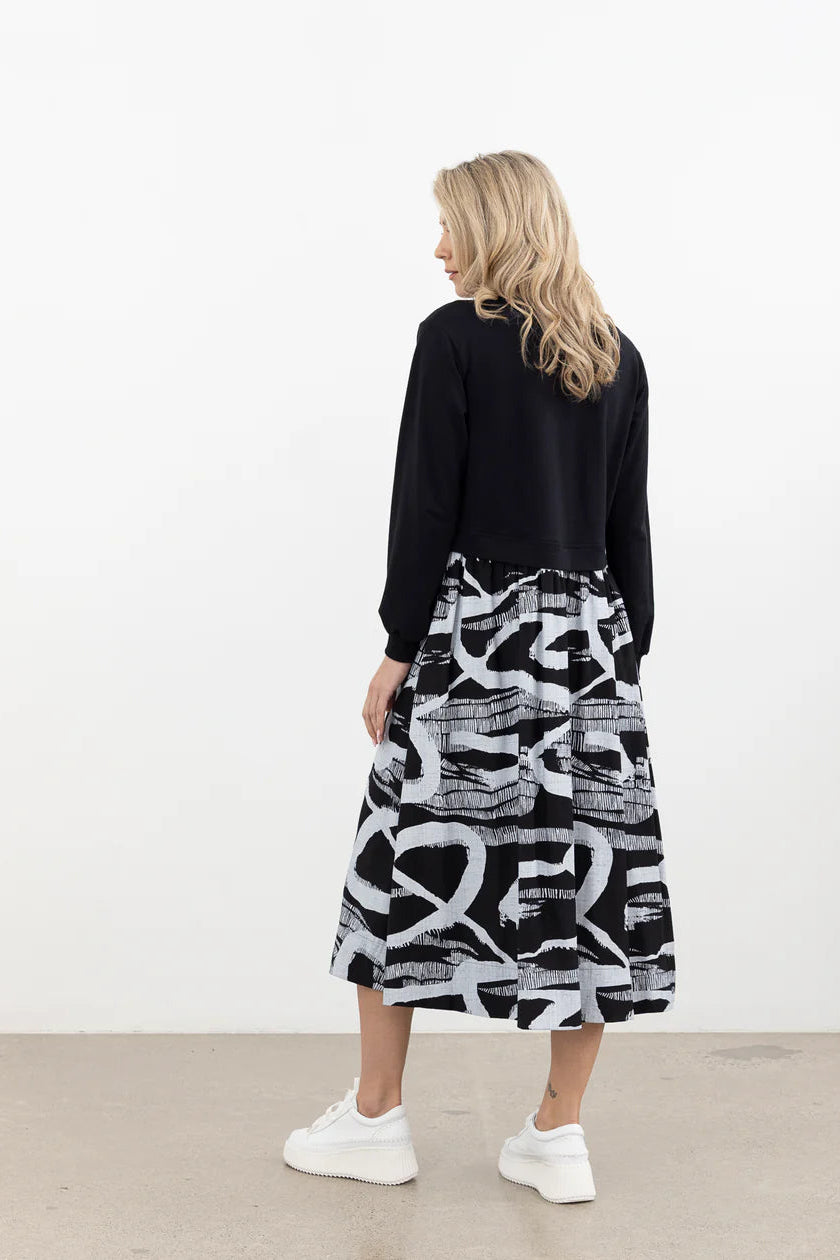 Conscious Dress / Ivory Print