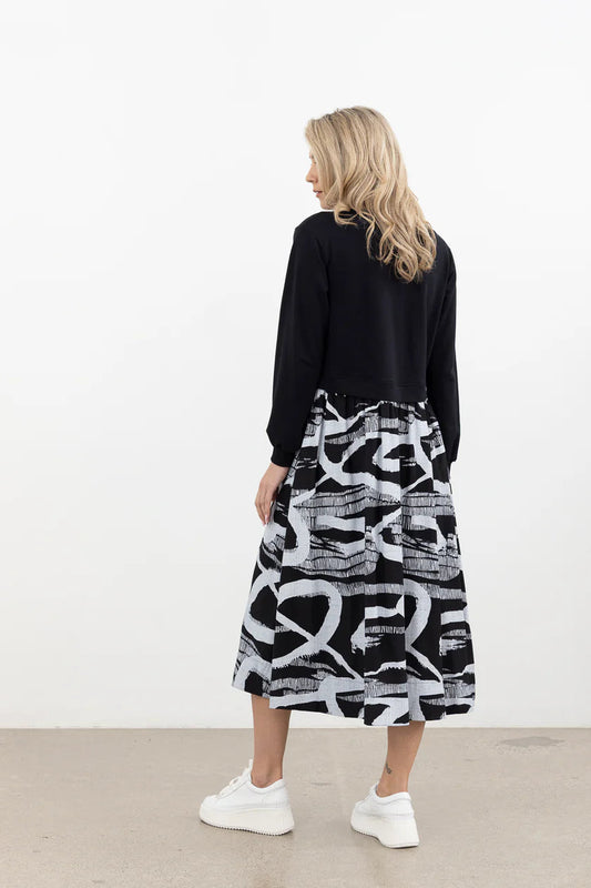 Conscious Dress / Ivory Print