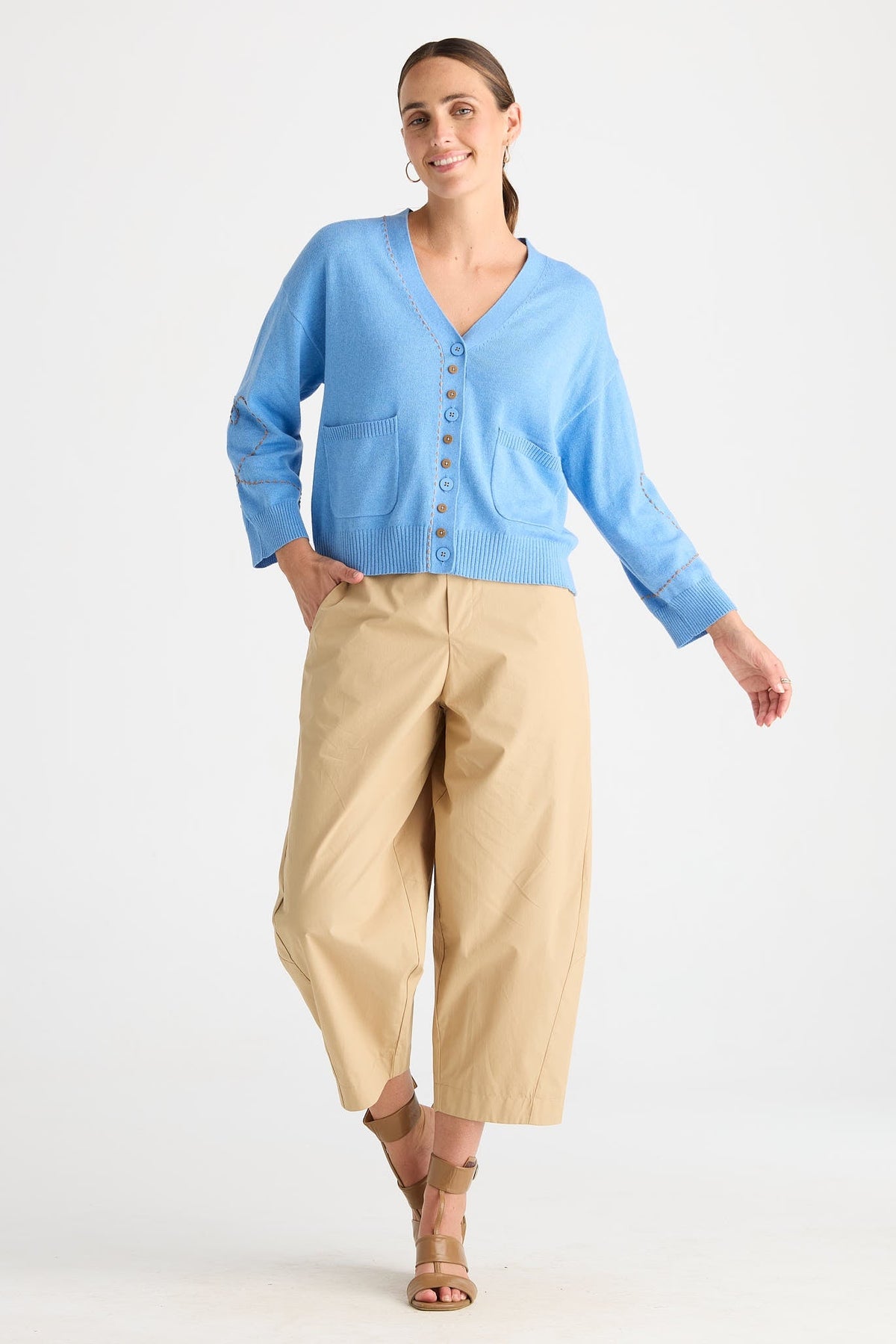 Sweet Heart Cardi / Bluebell
