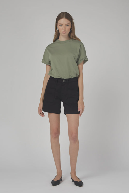 Zaplin Denim Shorts / Black