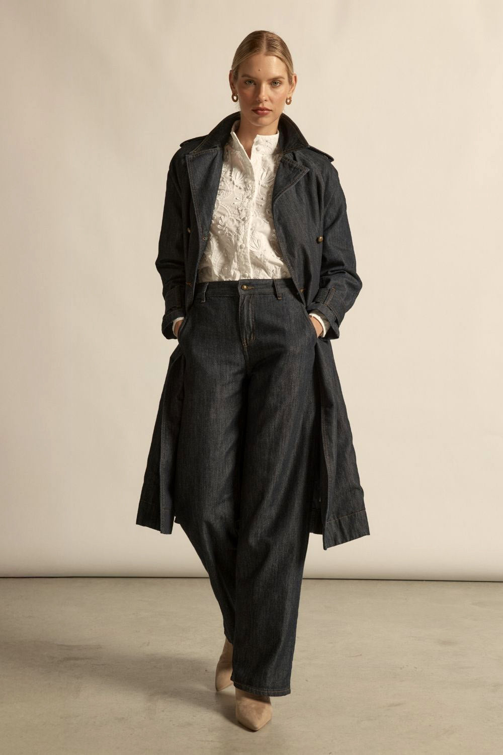Alpine Coat / Dark Denim