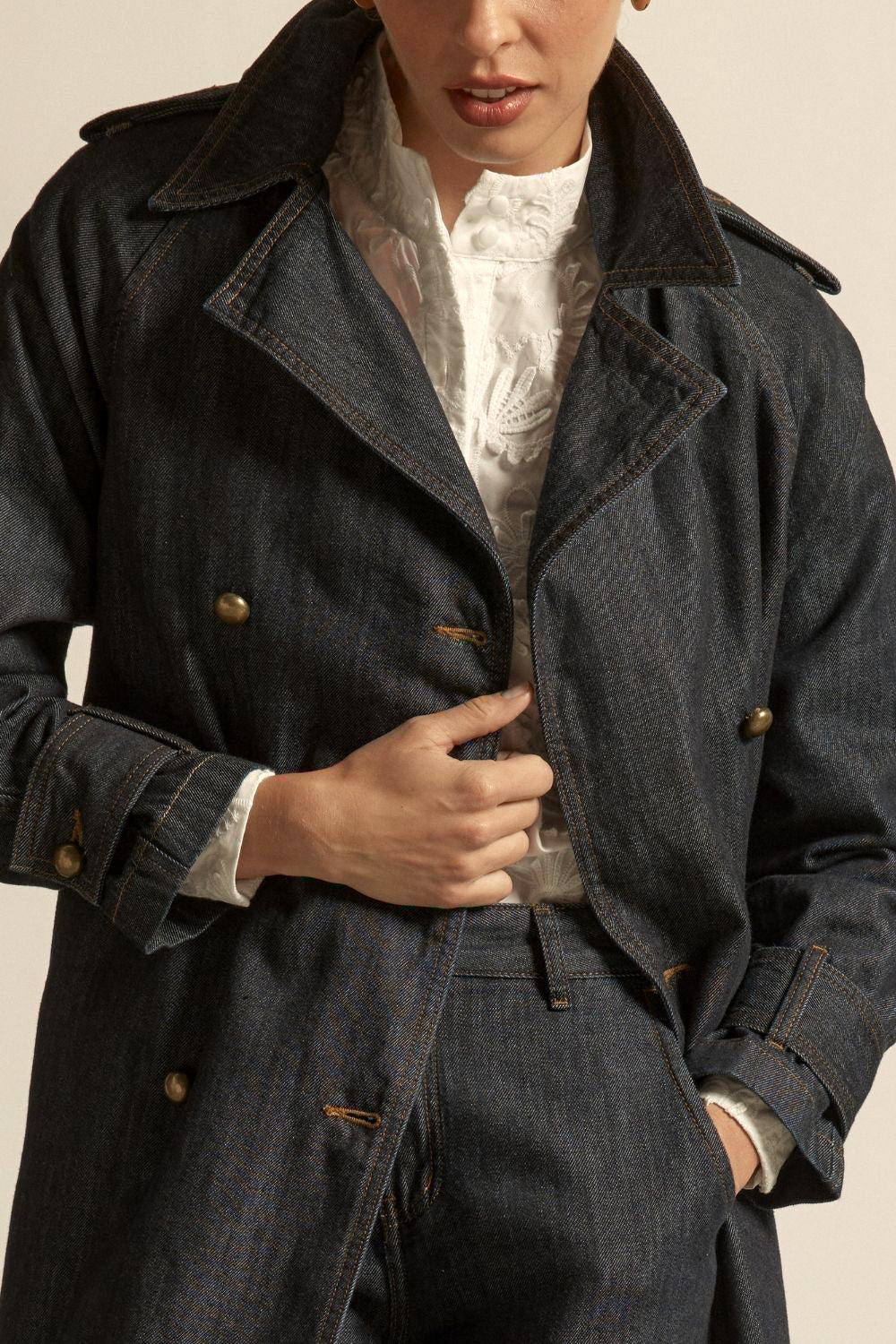 Alpine Coat / Dark Denim