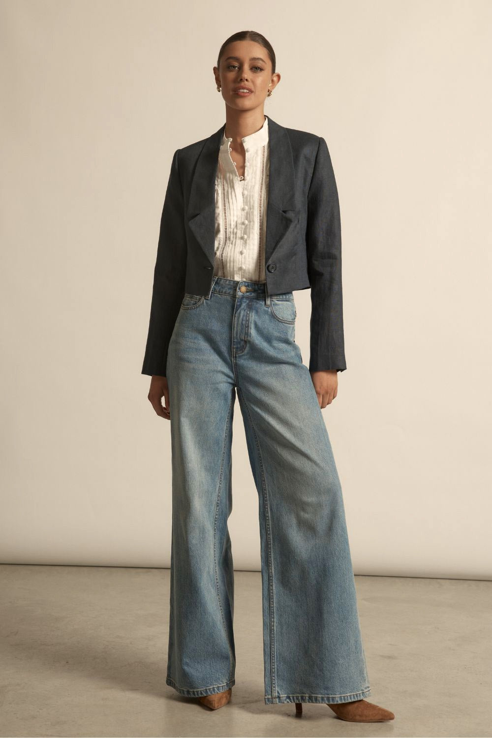 Aura Jean / Mid Denim