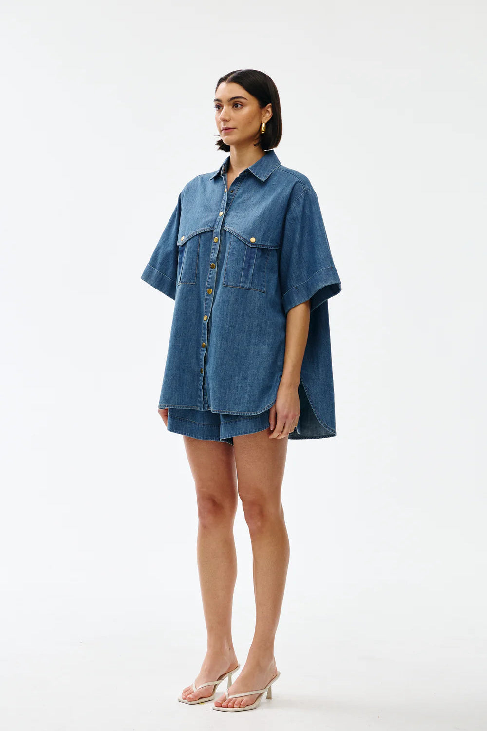 Bella Shirt / Denim