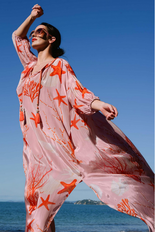 Clean Sweep Dress / Pink Shells