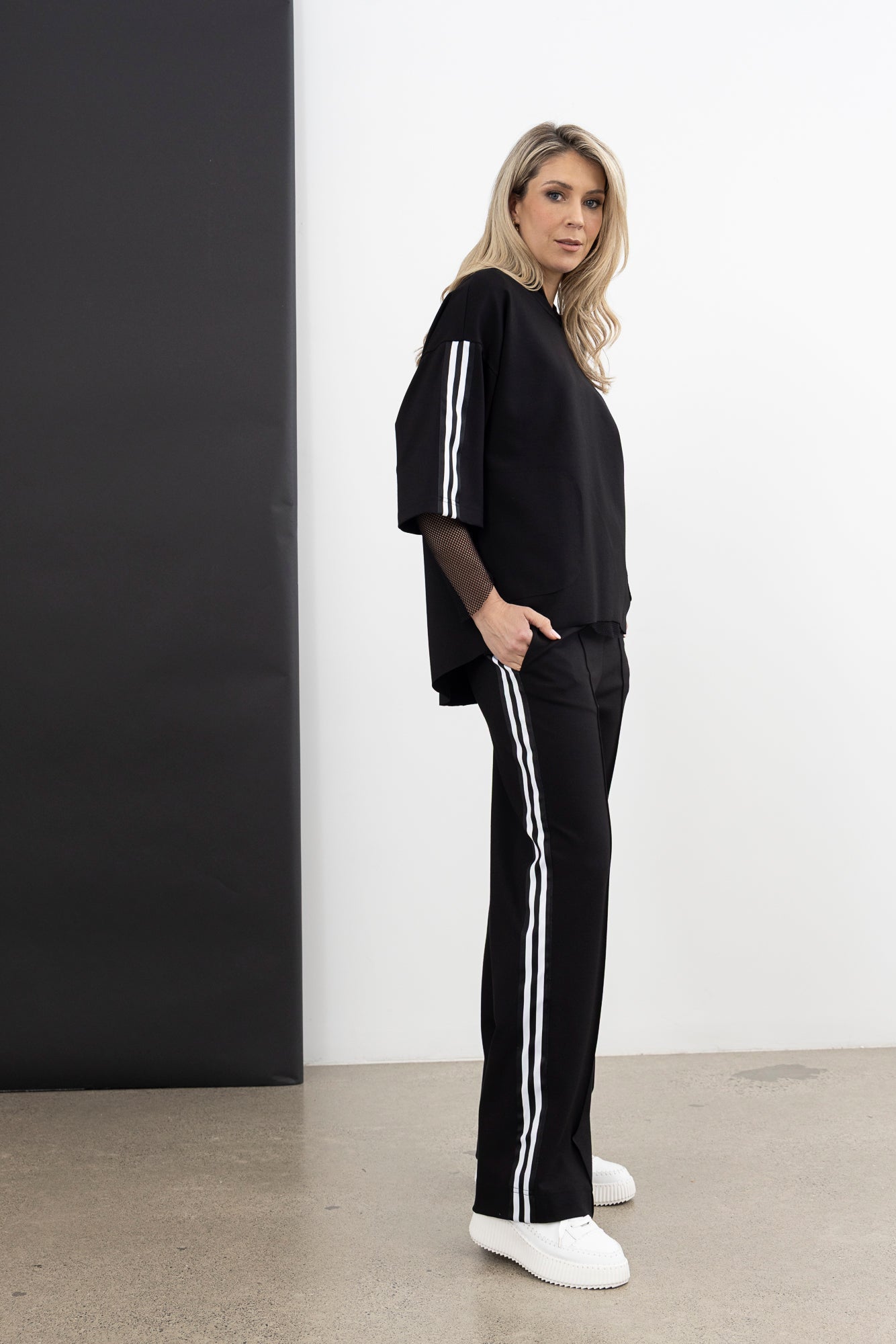 Drift Hooded Top / Black