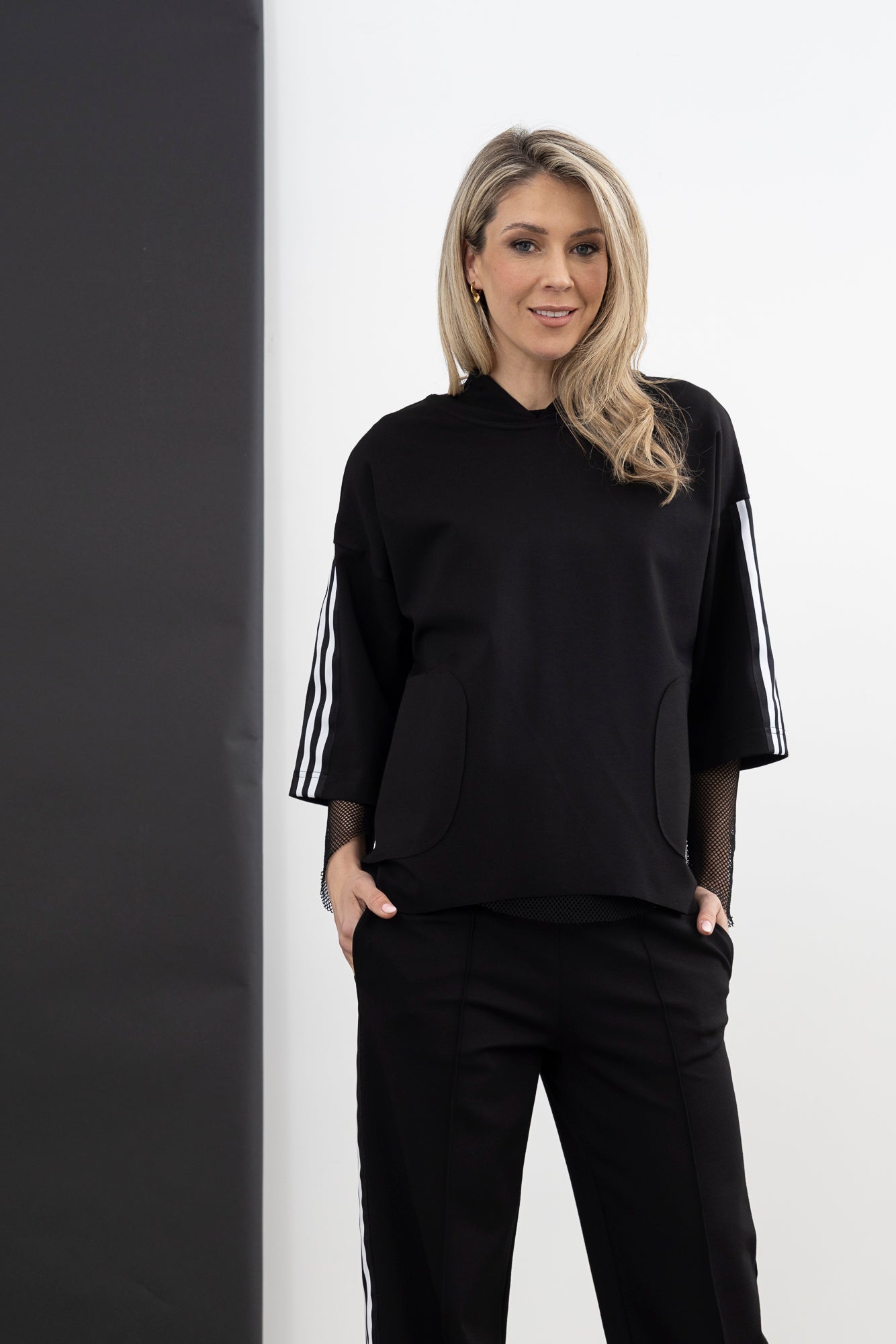 Drift Hooded Top / Black