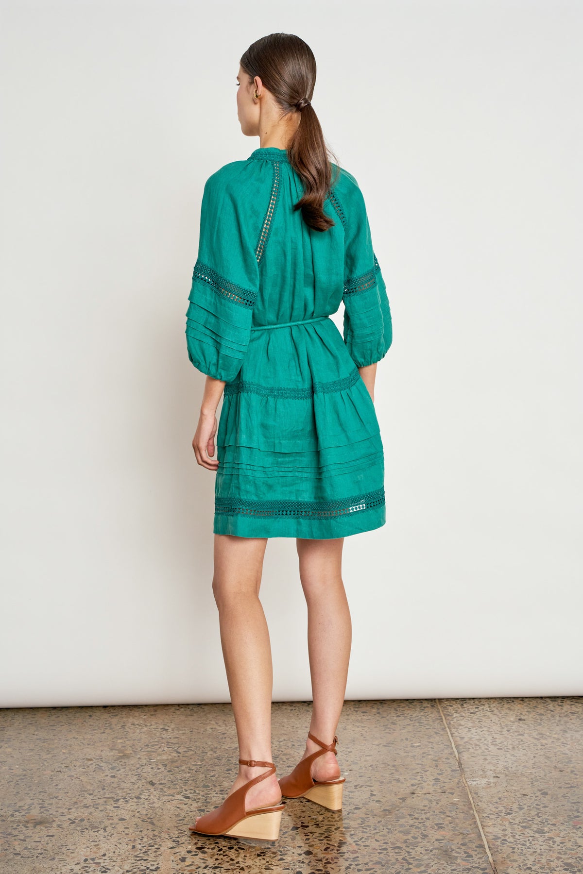 Jostle Dress / Cedar