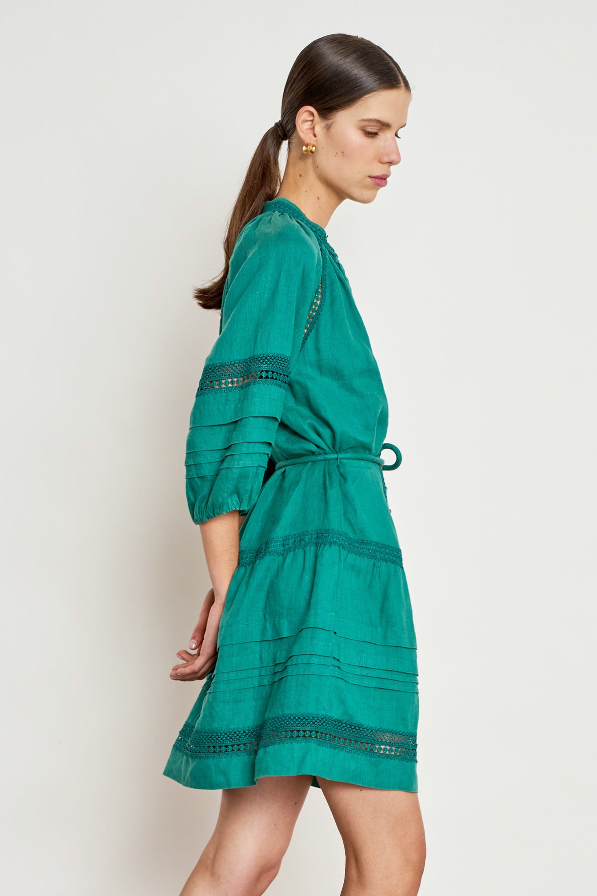 Jostle Dress / Cedar