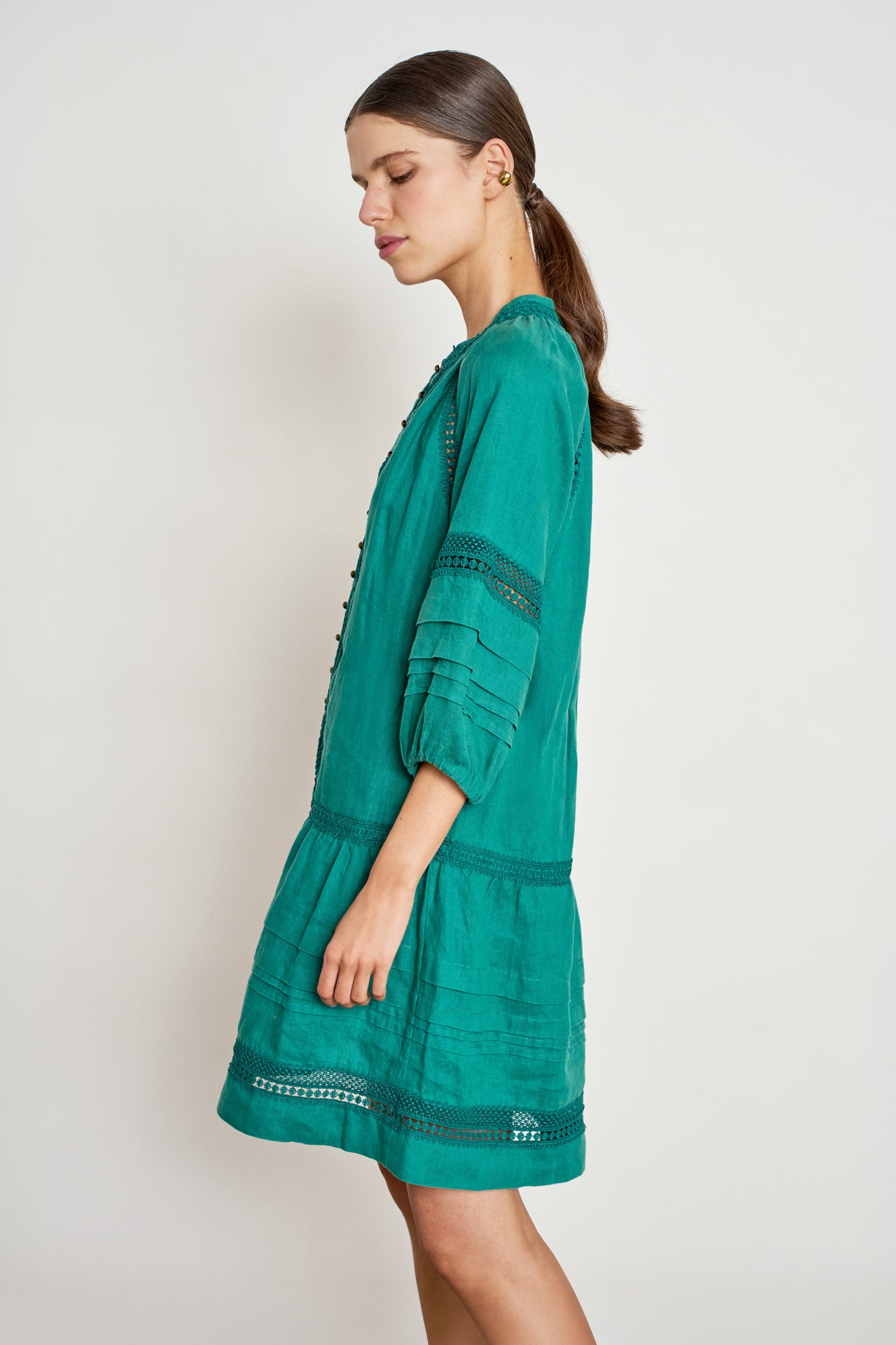 Jostle Dress / Cedar