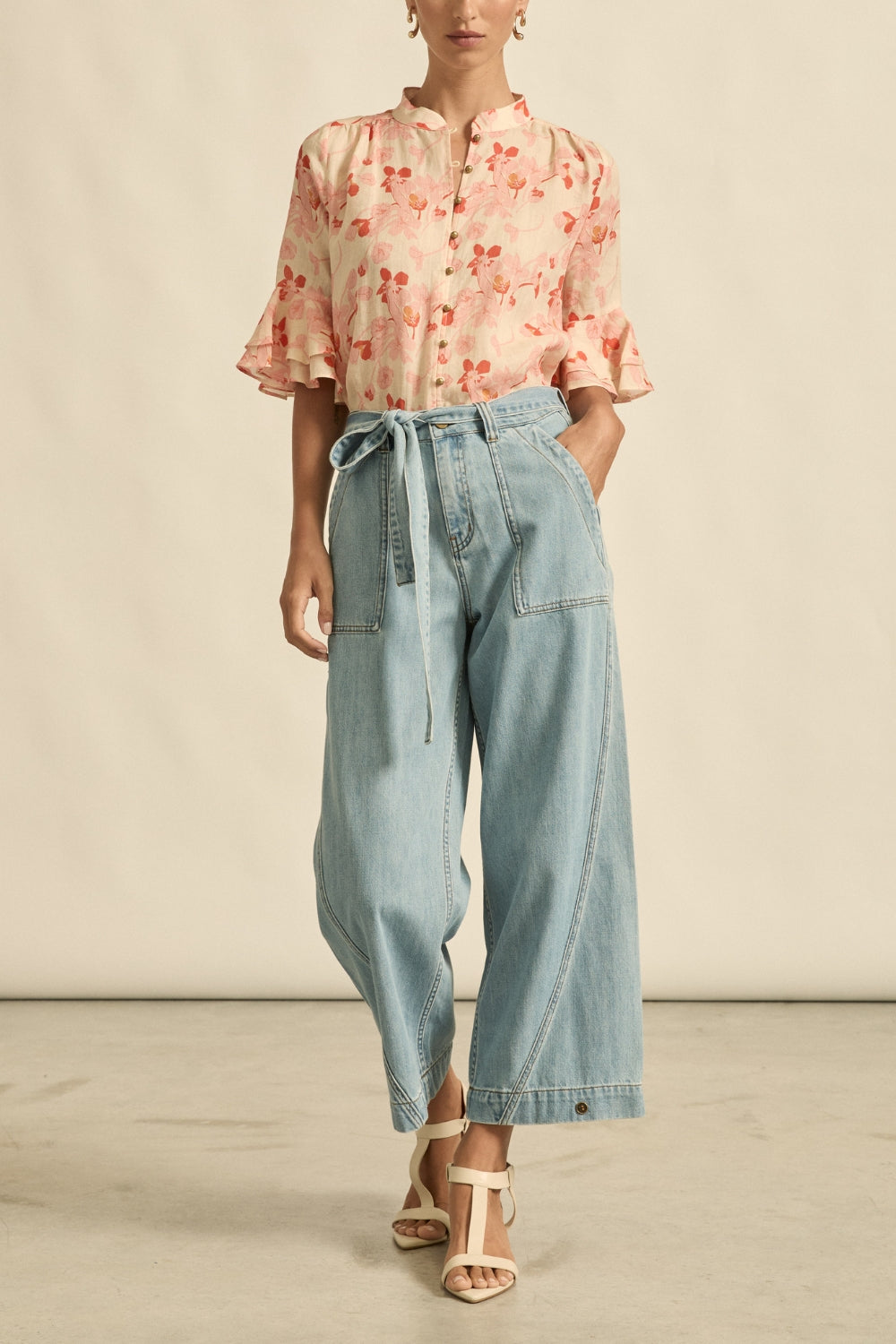 Fluctuate Top / Cherry Tulip