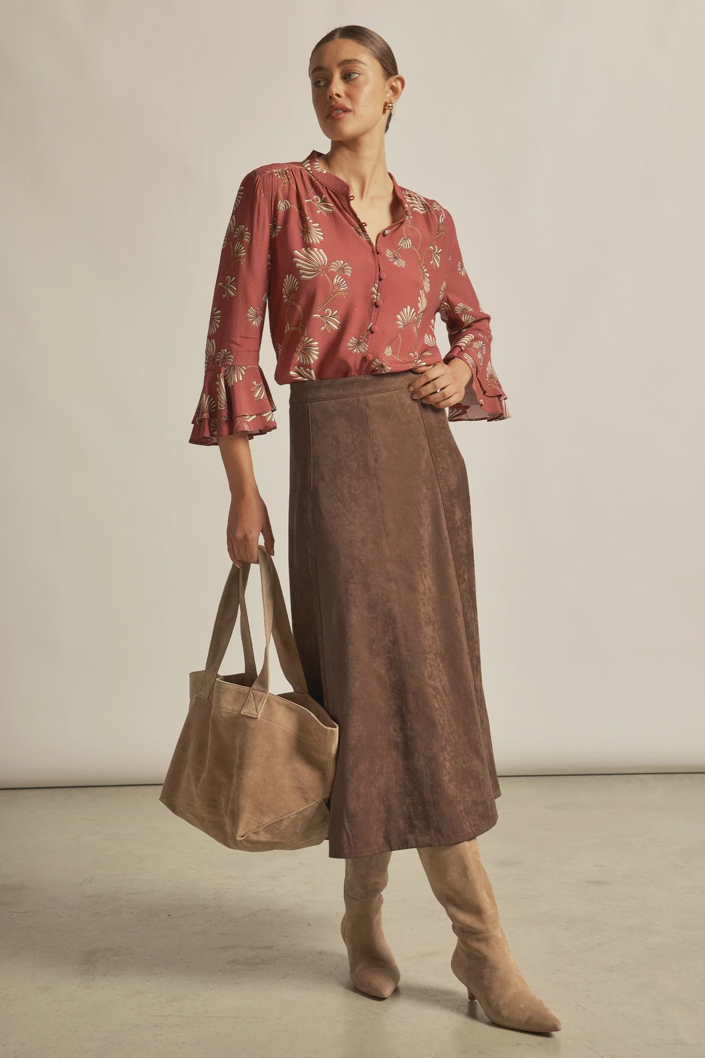 Gaze Top / Berry Nouveau