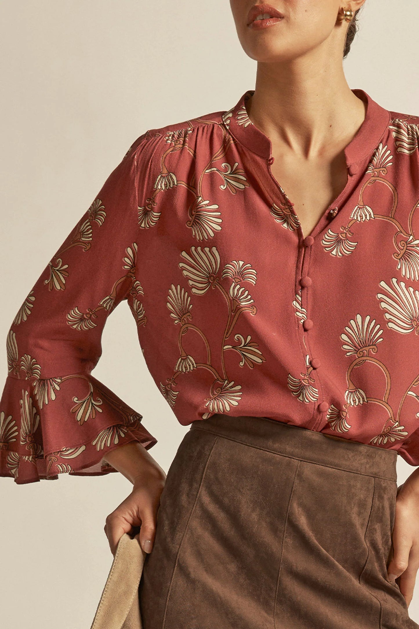 Gaze Top / Berry Nouveau