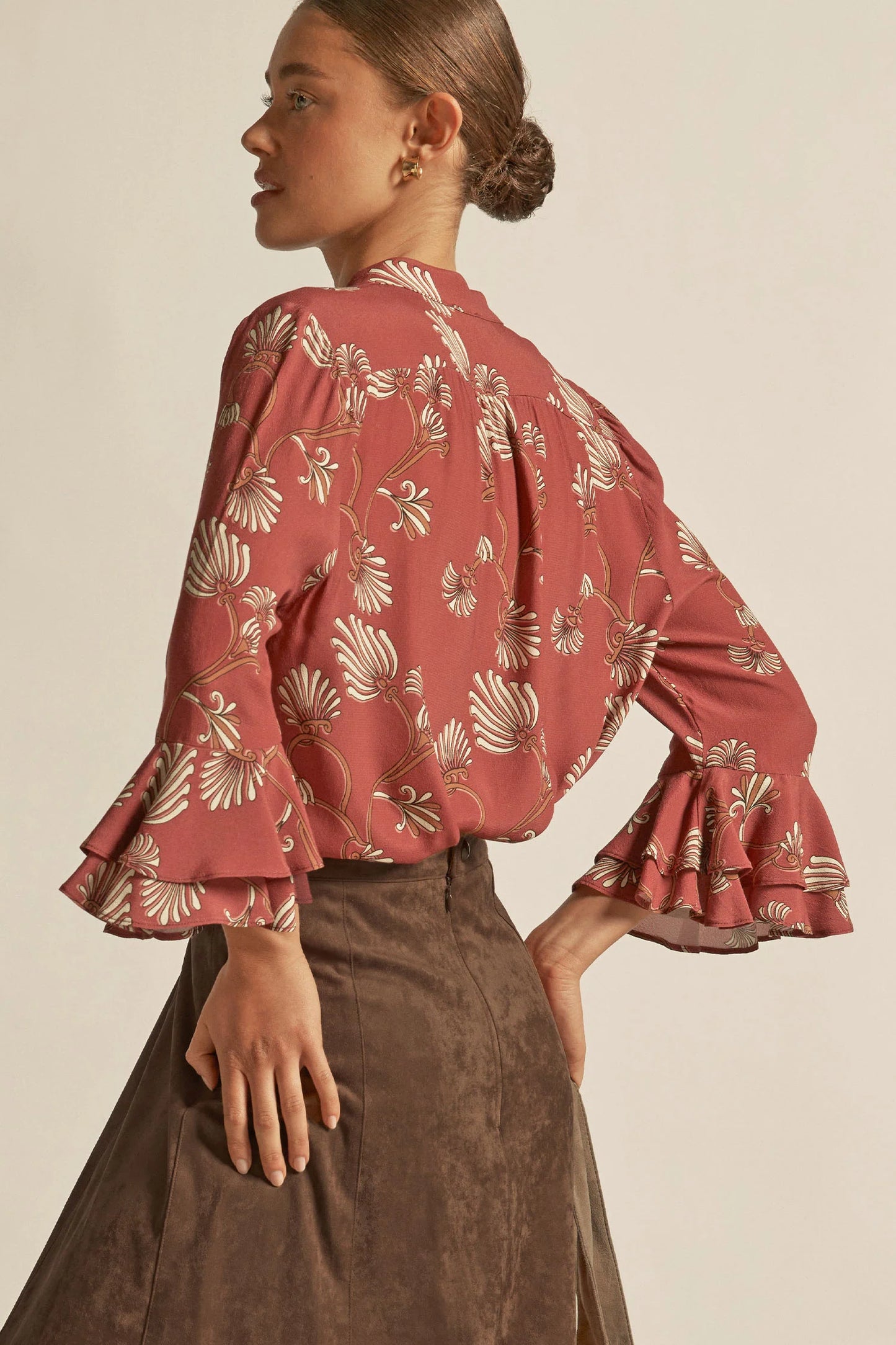 Gaze Top / Berry Nouveau