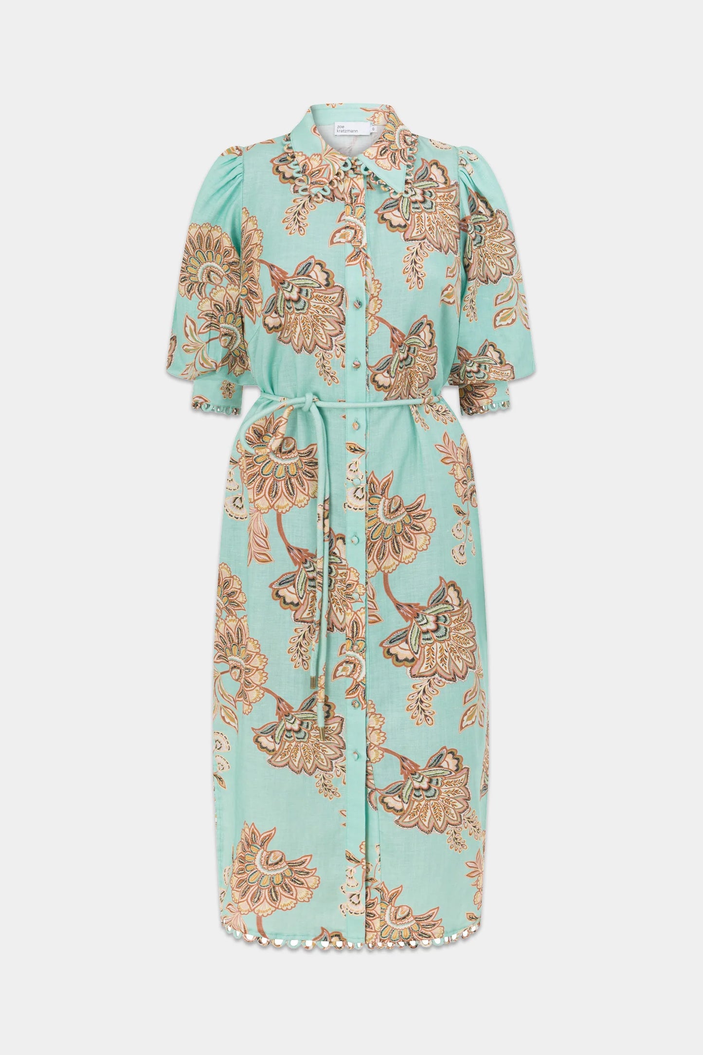 Heir Dress / Mint Kgari