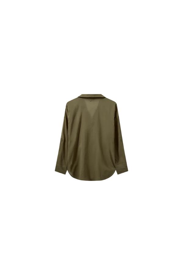 Jelena Voile Shirt /Burt Olive