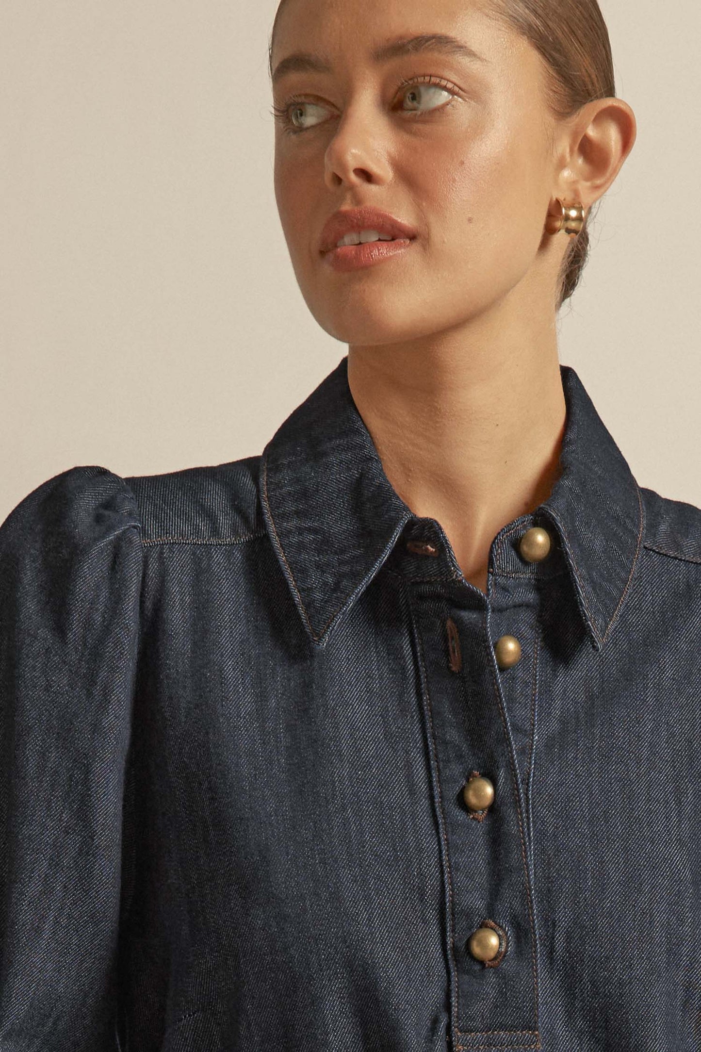 Opal Dress / Dark Denim