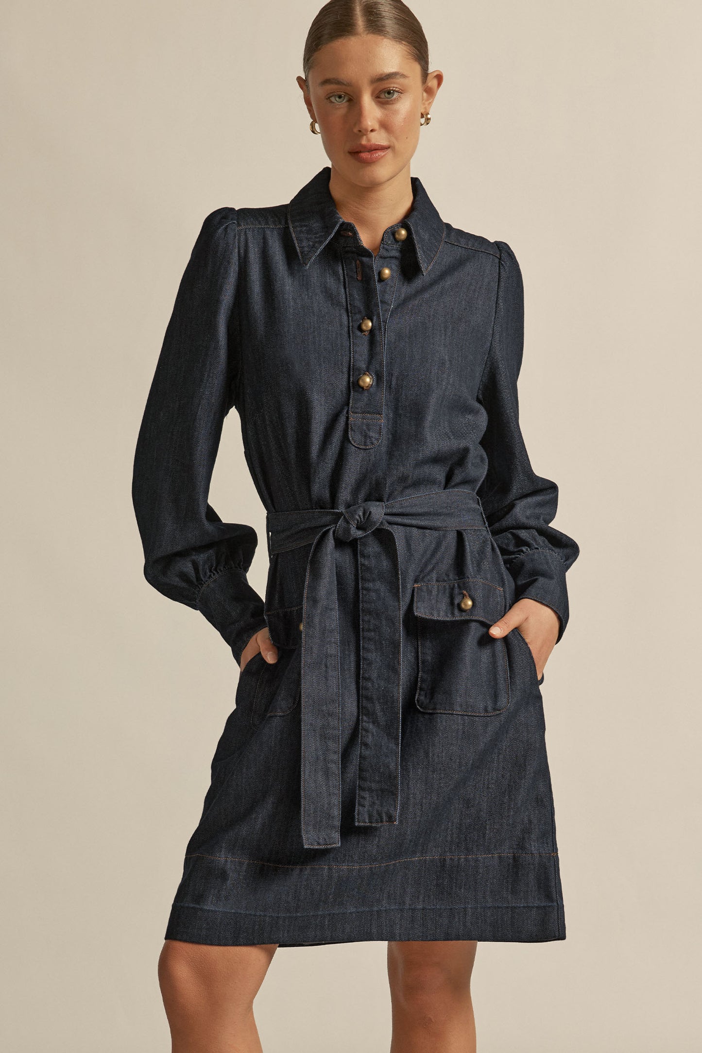 Opal Dress / Dark Denim