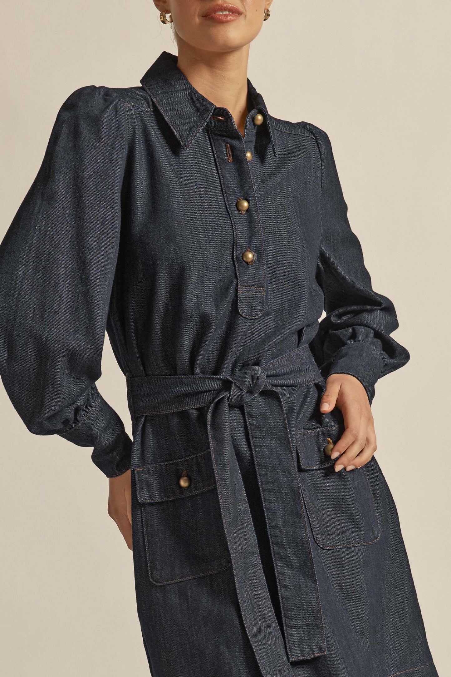 Opal Dress / Dark Denim