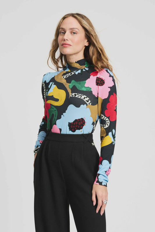 Autumn Garden Turtleneck / Multi