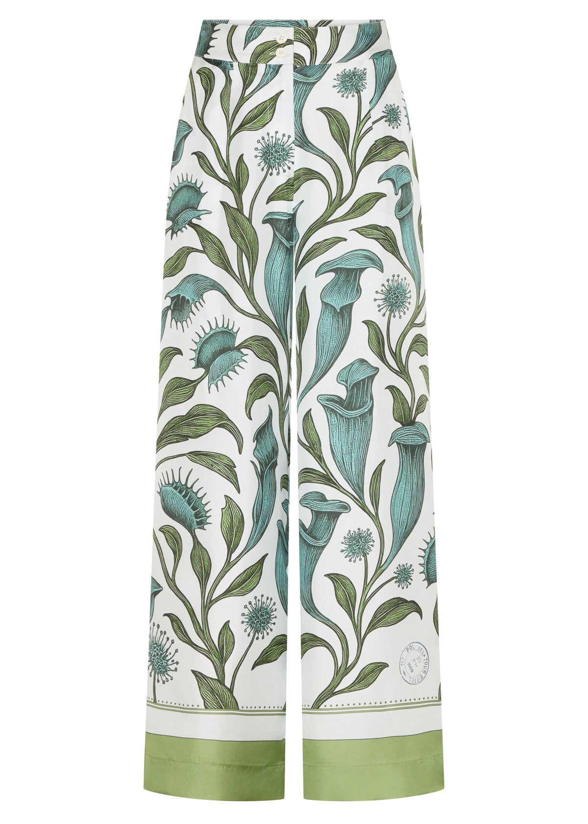 Linne Pant / Linne Border Print