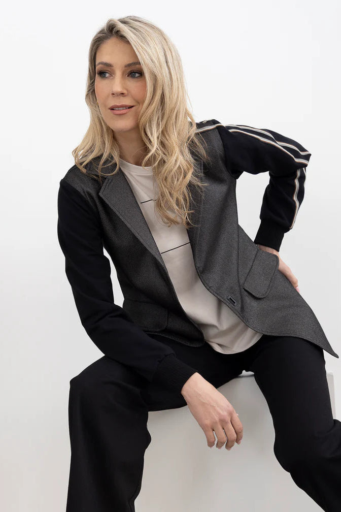Reflective Revel Blazer / Silver Wool