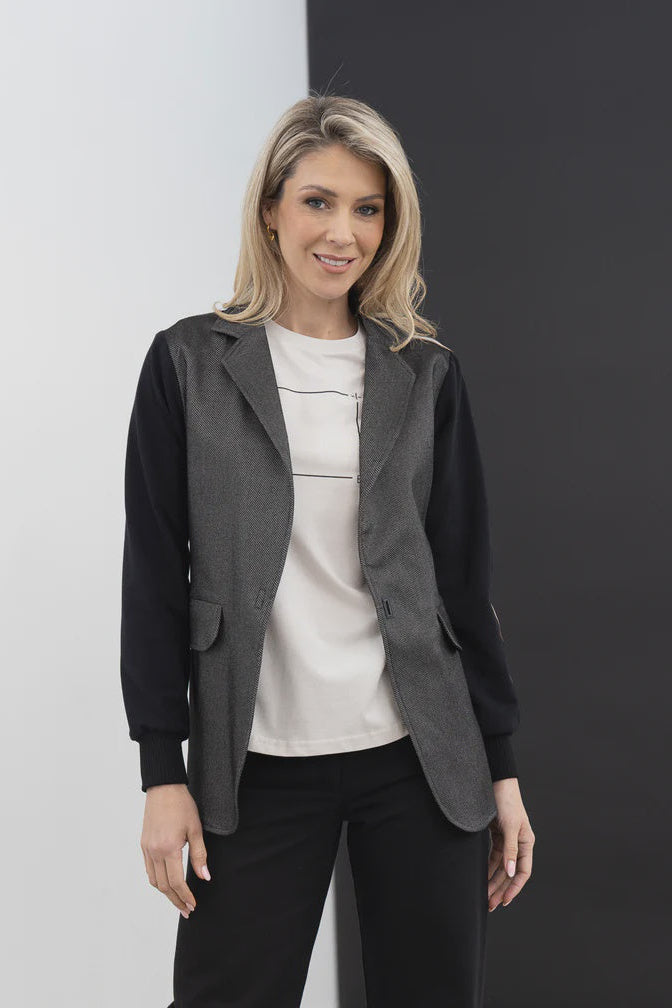 Reflective Revel Blazer / Silver Wool