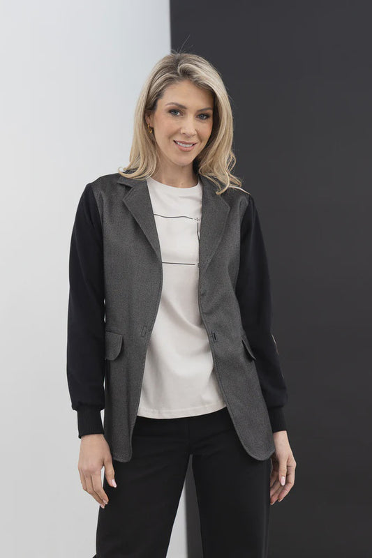 Reflective Revel Blazer / Silver Wool