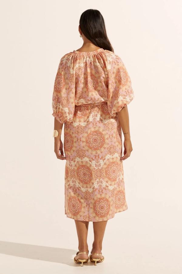 Sojourn Dress /Sunset Mosiac