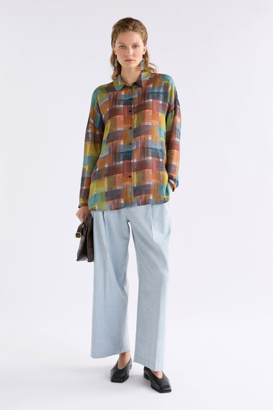 Eir Sheer Shirt / Elbrus Print