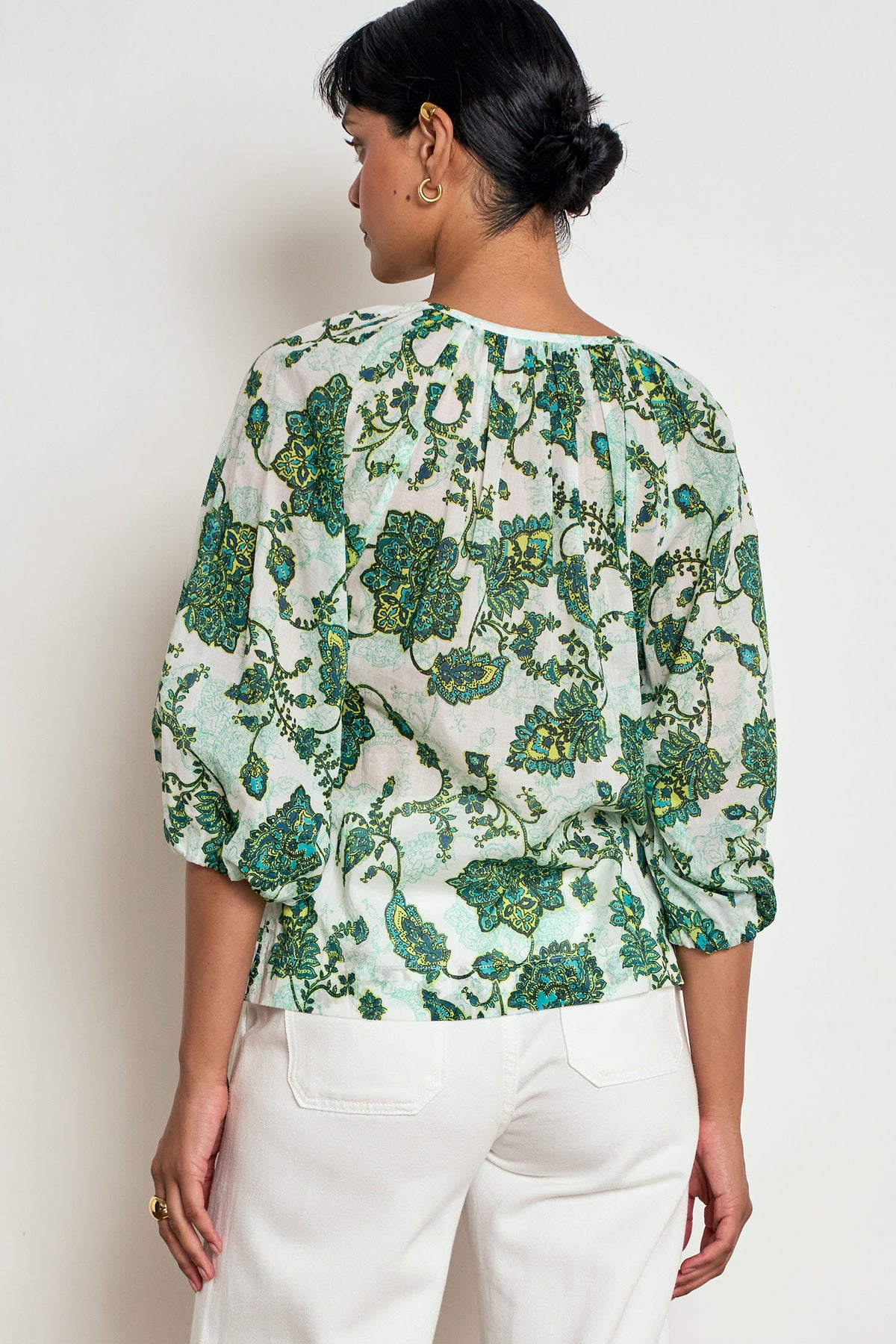 Vow Top / Garden Paisley