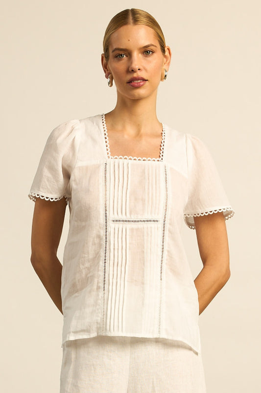 Yonder Top / Porcelain