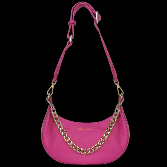 Bradshaw Bag /Cerise Pink Pebble