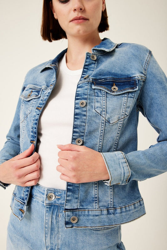 Italian Sofia Slim Fit Denim Jacket