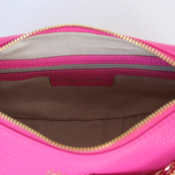 Bradshaw Bag /Cerise Pink Pebble