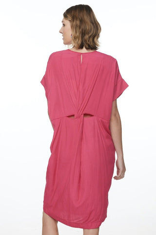 Back Detail Dress /Pink