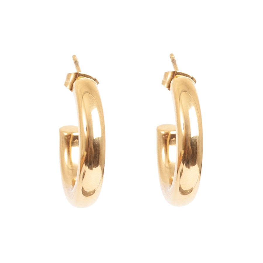 Pure Steel Clean Collection Earring/Gold